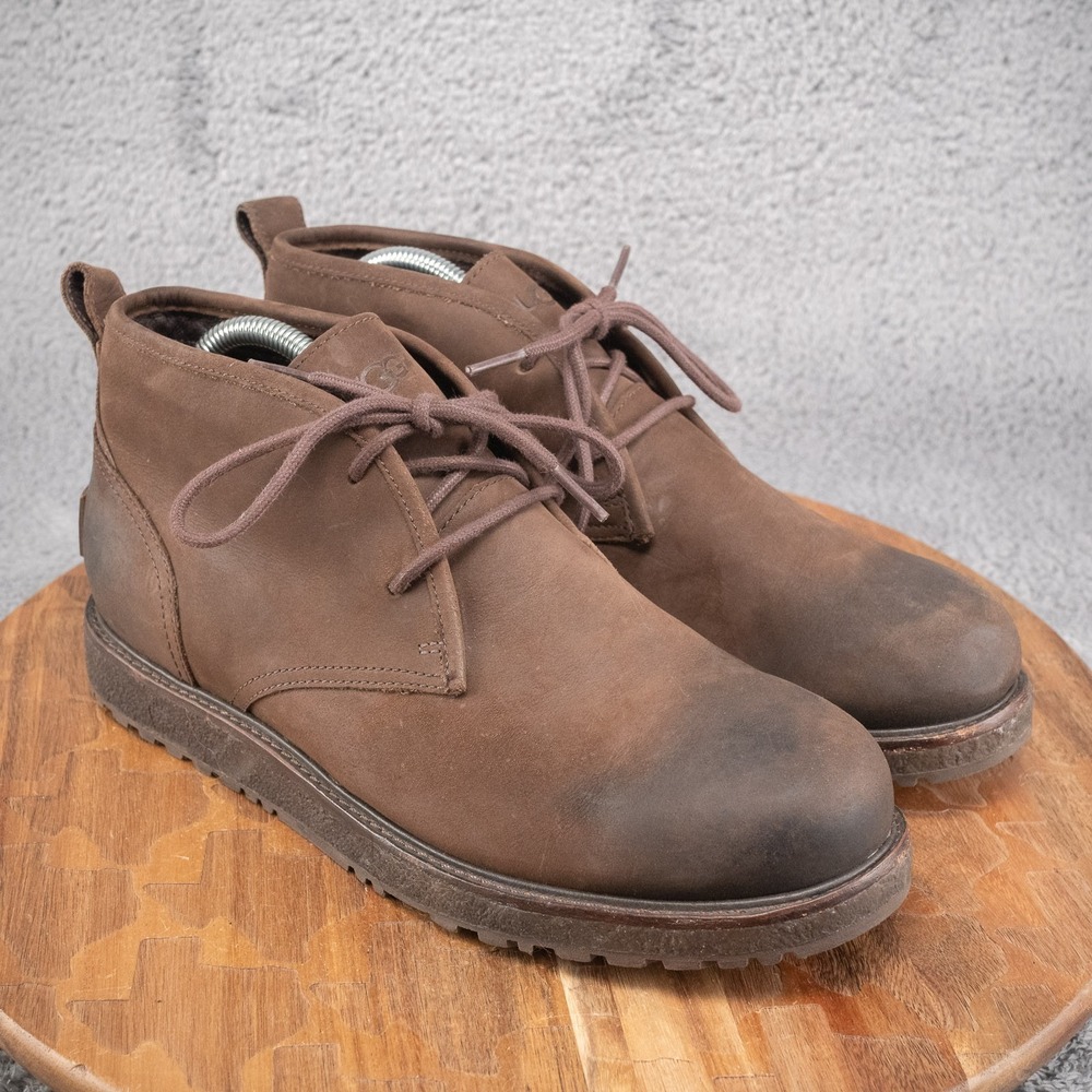 UGG CALDERWOOD WATERPROOF MEN BOOTS LEATHER STOUT US 8 /UK‎ 7 /EU 40.5